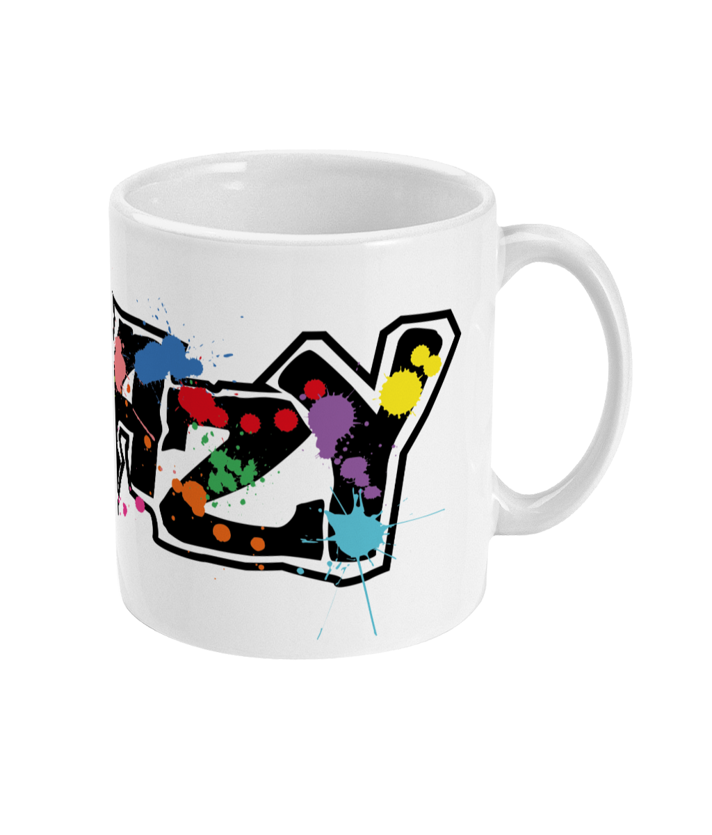CRAZY zw letters - Mok 11oz