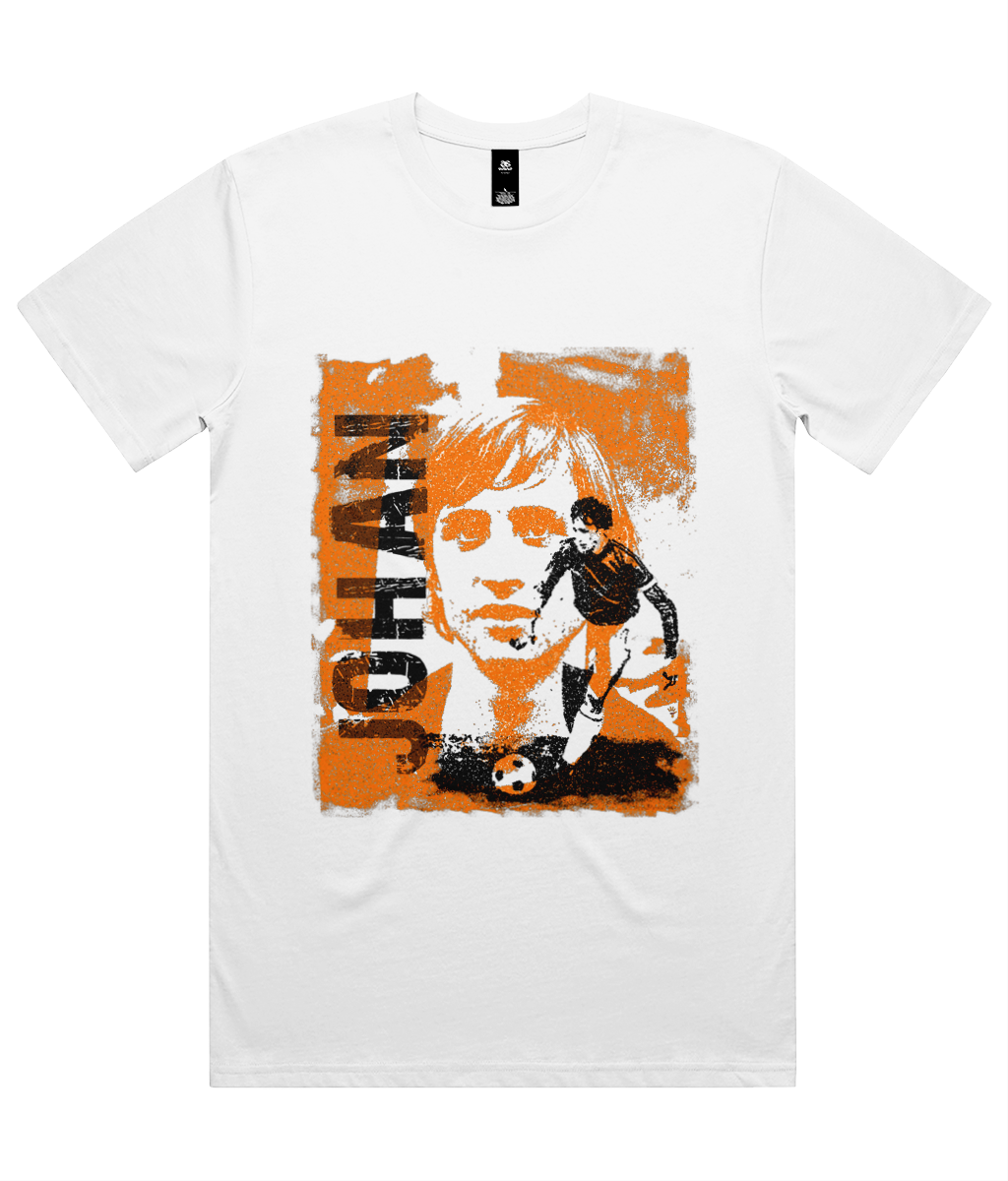 JC Oranje wit - SoftStyle Tee G