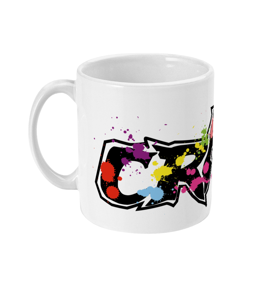 CRAZY zw letters - Mok 11oz