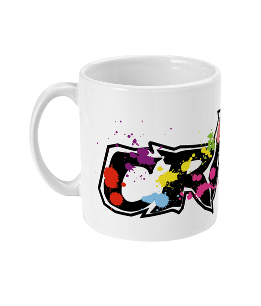 CRAZY zw letters - Mok 11oz