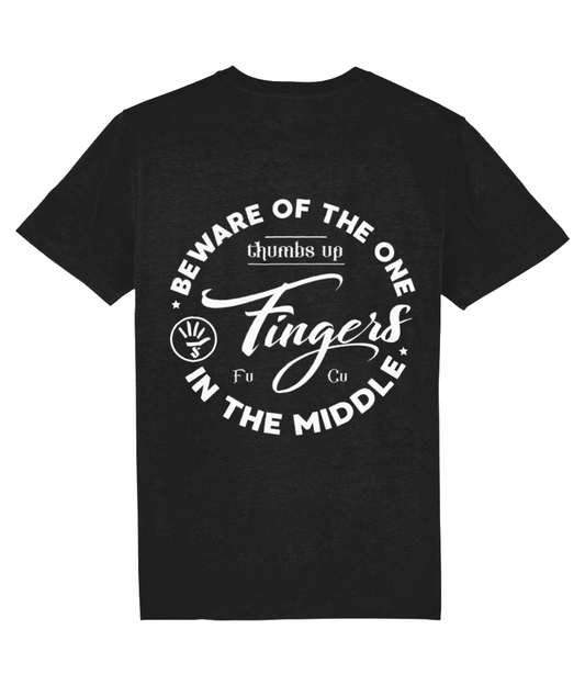 Fingers fingers BACK - Gildan Heavy Cotton T-Shirt