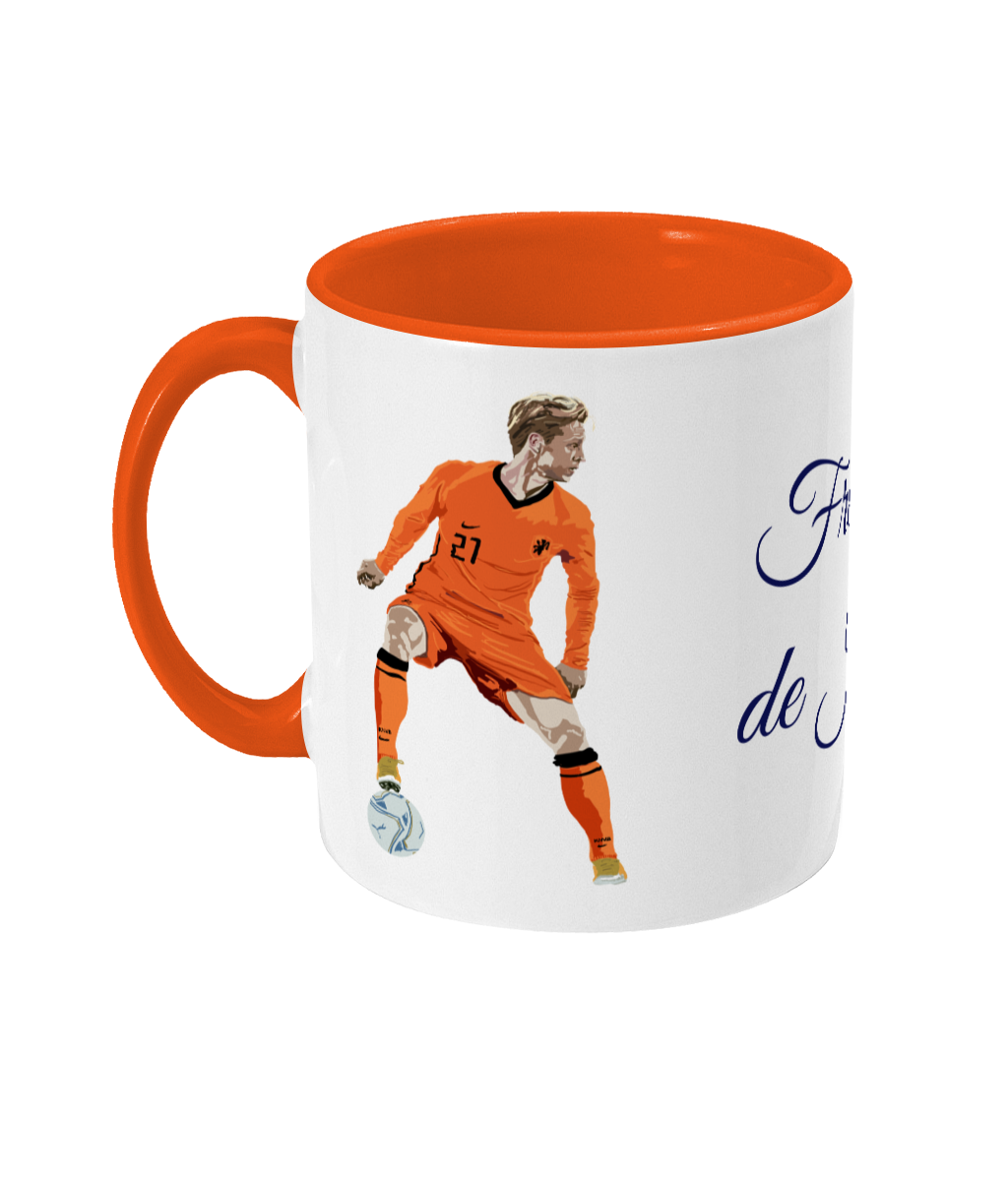 Frenkie Beker - Gekleurde binnenkant en oor mok