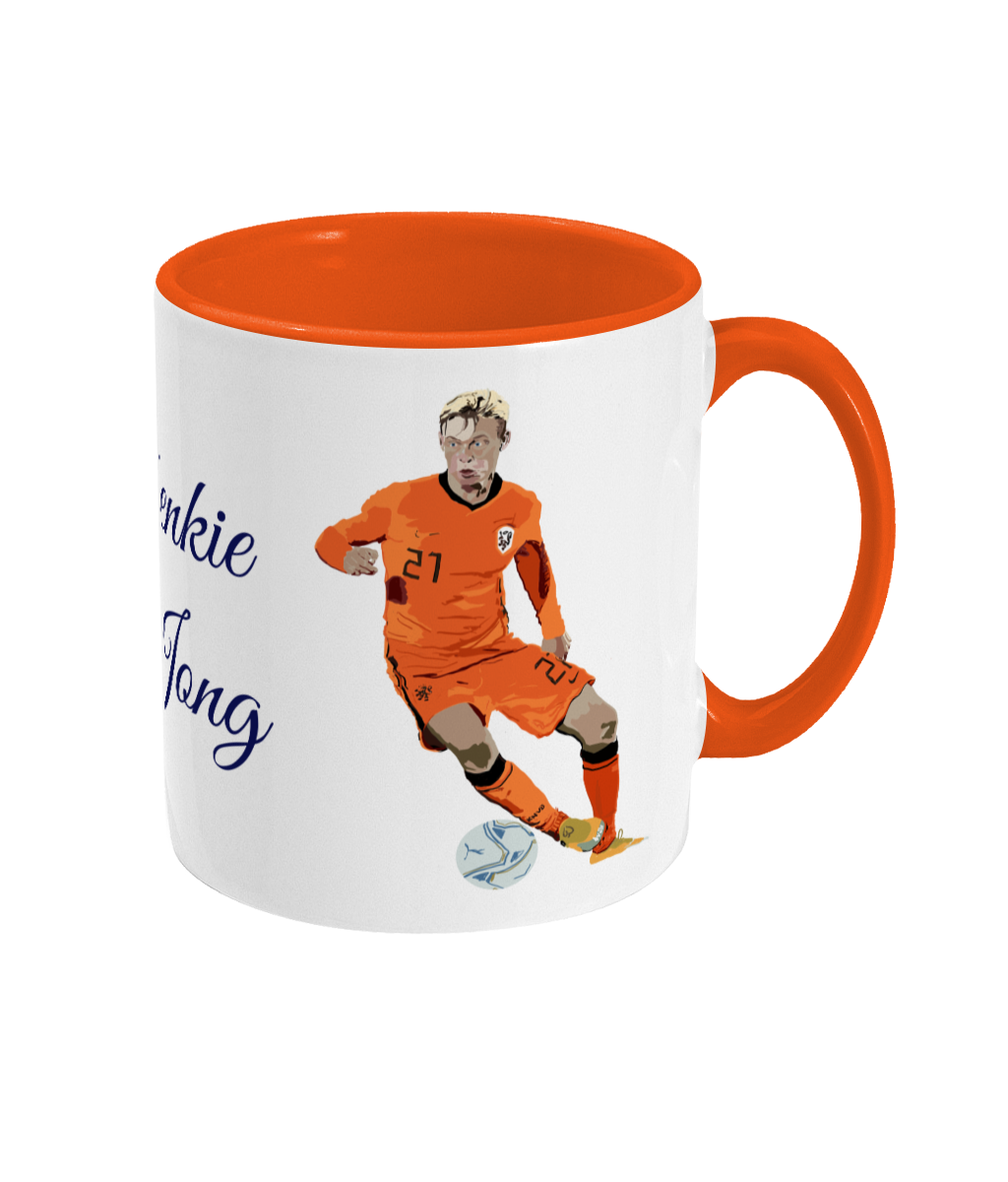 Frenkie Beker - Gekleurde binnenkant en oor mok